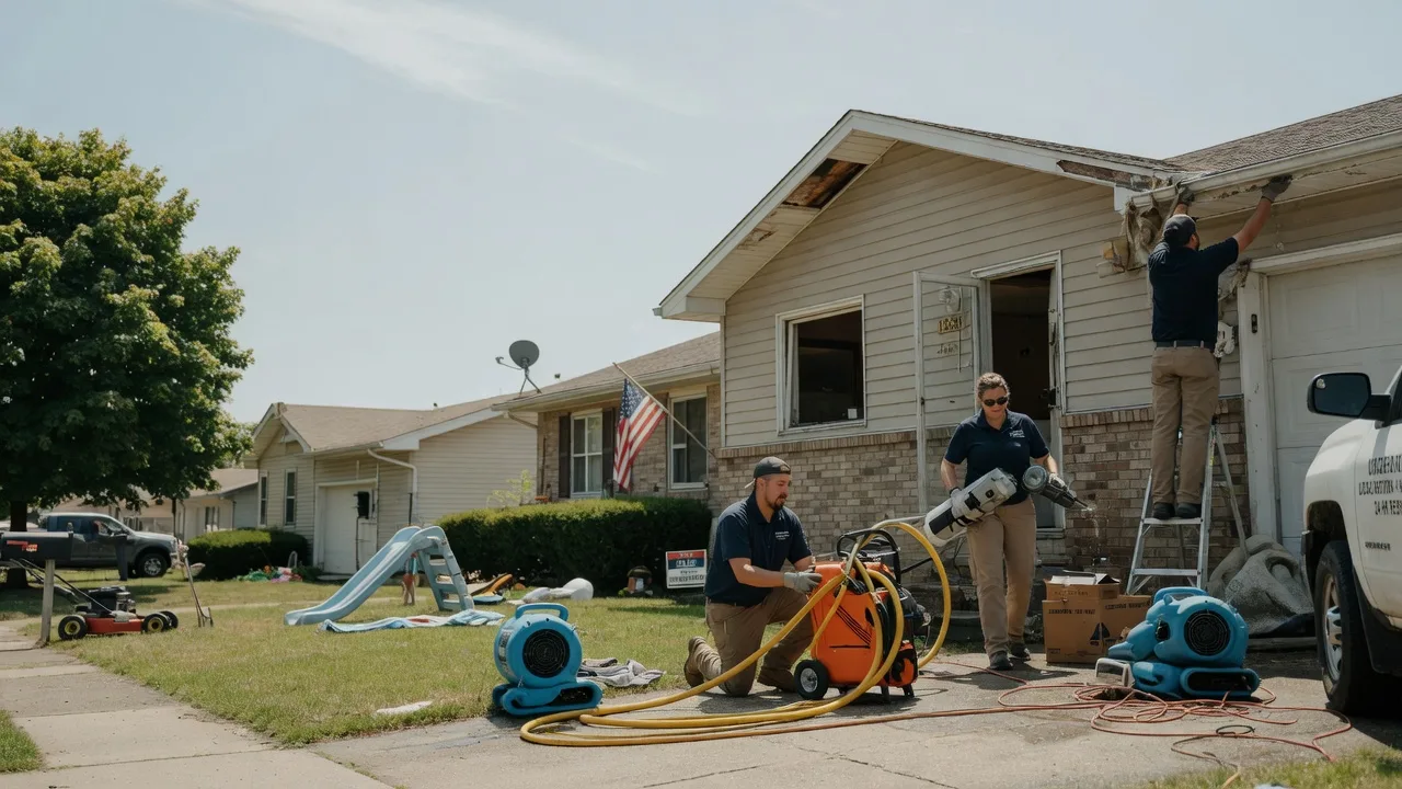 Water Damage Restoration in Palestine, IL near me